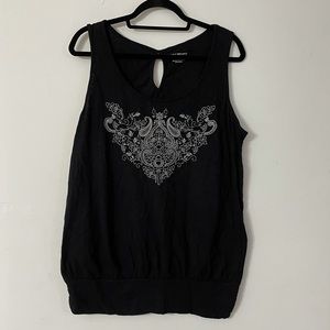 Lane Bryant Embroidered Blouse